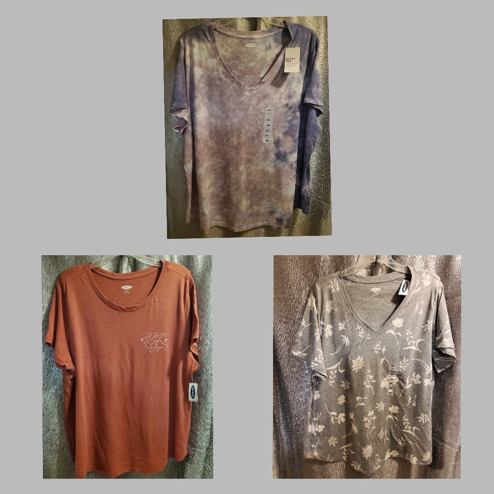 Three T- Shirts